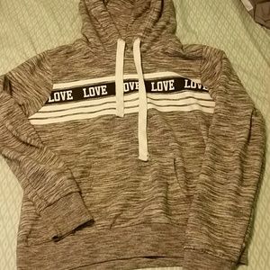 Throw over hoodie
